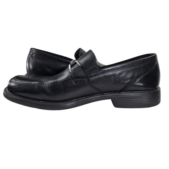 Bostonian Horsebit Loafer 11M Mens Black Horsebit Slip On Leather Flexlite 25860 - Picture 4 of 11